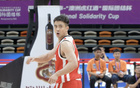 国际团结杯：中国男篮大胜喀麦隆队